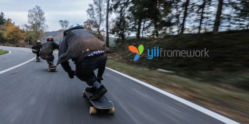 People running on skateboards on a road